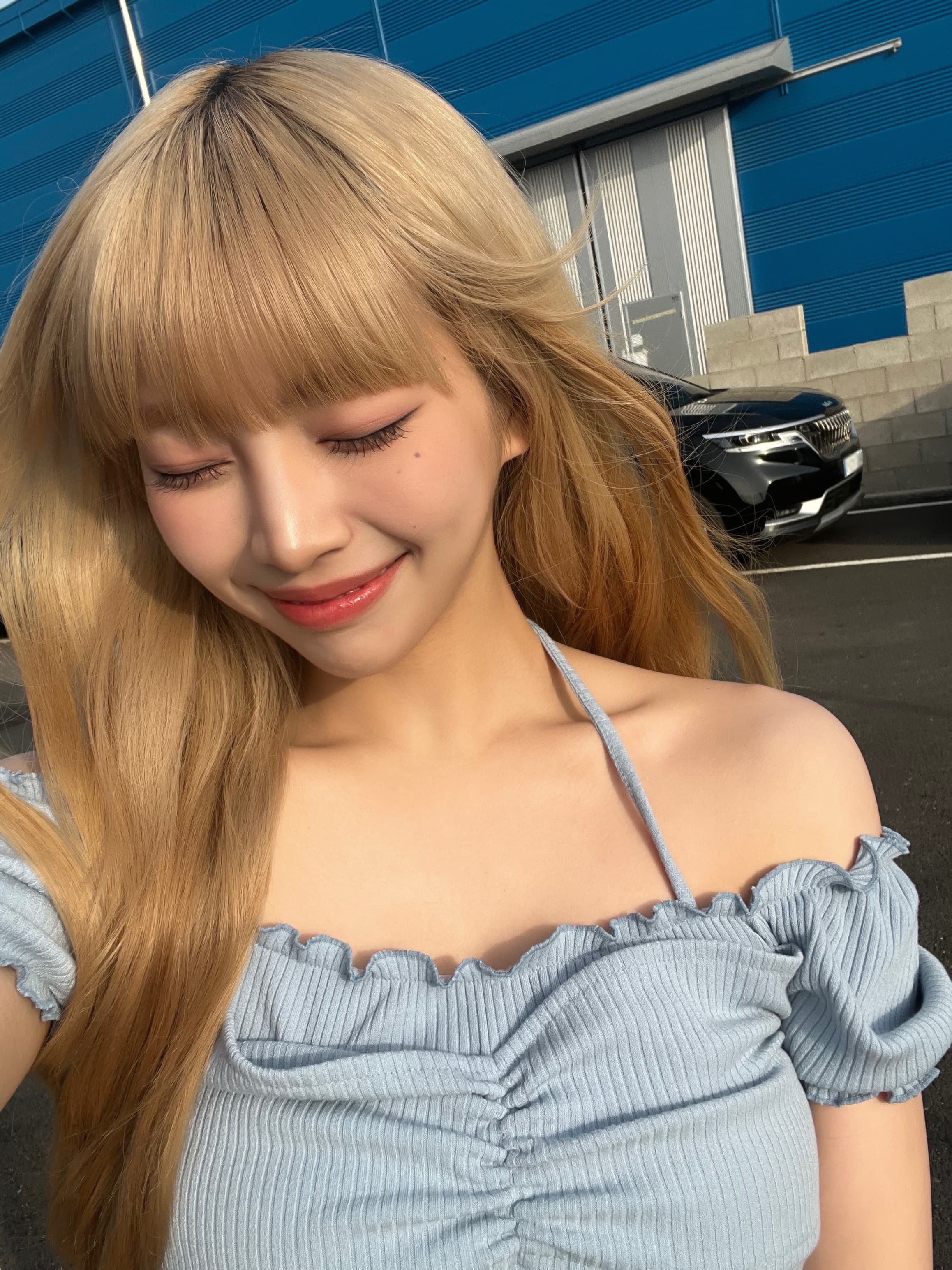 좋은 날씨🌬🌅💗 앱떠들 더쇼 기다리고 있어요?💕